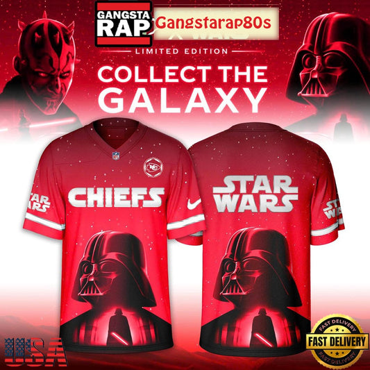 Kansas City Chiefs x Star Wars Collect The Galaxy Special Edition Football Jersey