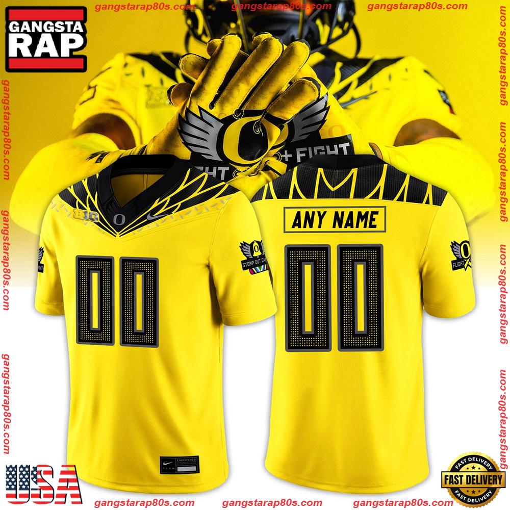 Oregon Ducks Game Custom Football Jersey Shirt