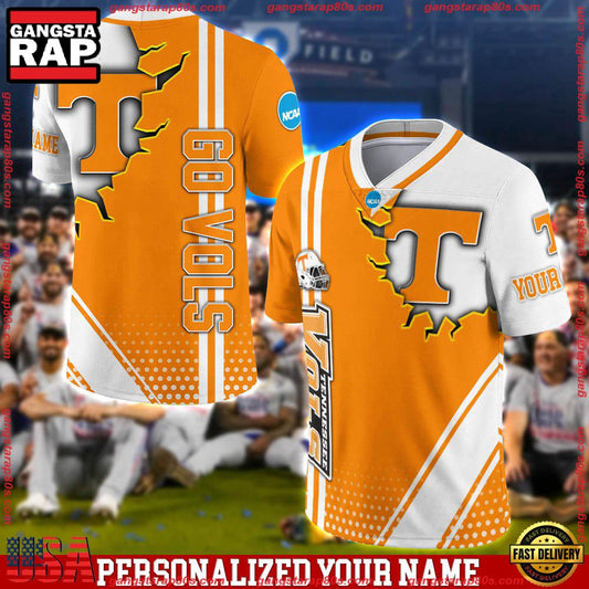 NCAA Customized Tennessee Volunteers Team Logo Player Football Jersey Shirt