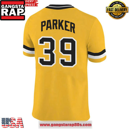 Pittsburgh Pirates Hall of Famer Dave Parker Special Custom Football Jersey
