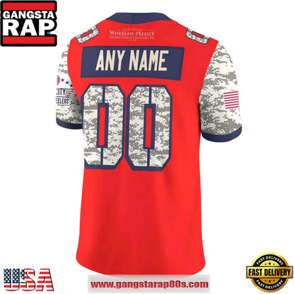 Quad City Steamwheelers 2025 Military Appreciation Night Custom Football Jersey