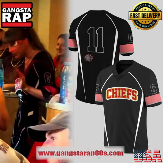 Taylor Swift In Kansas City Chiefs Limited Edition Special Custom Football Jersey