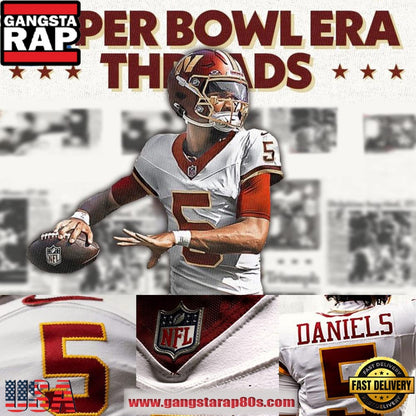 Washington Commanders Super Bowl Era 2025 Limited Edition Custom Football Jersey