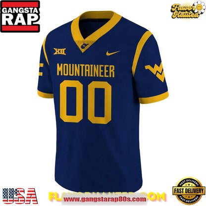 West Virginia Mountaineers Premier Special Edition Custom Football Jersey