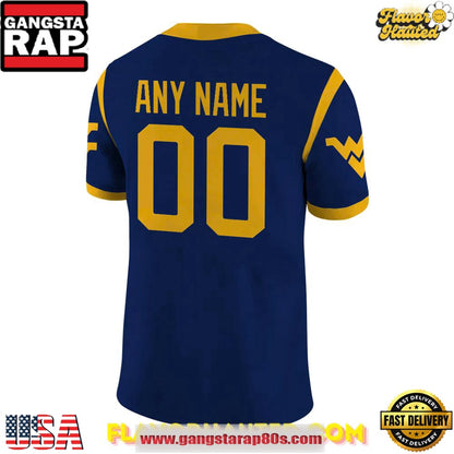 West Virginia Mountaineers Premier Special Edition Custom Football Jersey